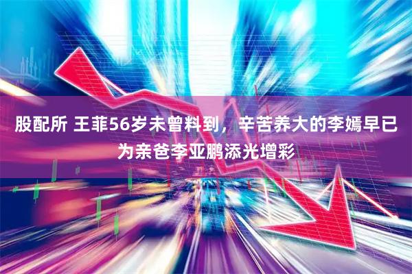 股配所 王菲56岁未曾料到，辛苦养大的李嫣早已为亲爸李亚鹏添光增彩
