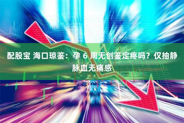配股宝 海口琼鉴：孕 6 周无创鉴定疼吗？仅抽静脉血无痛感